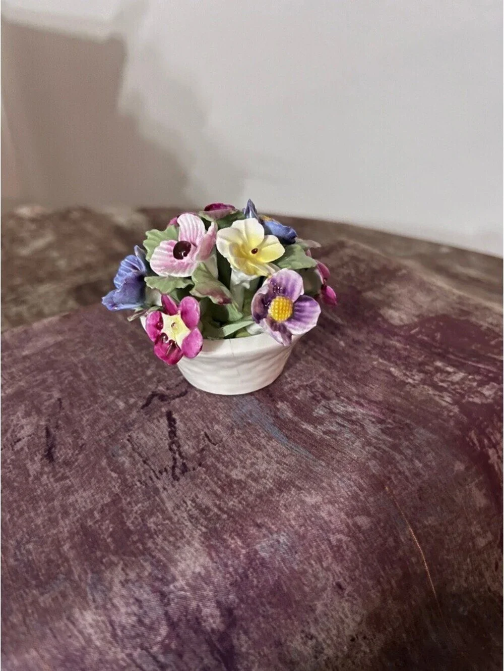 Vintage Aynsley English Bone China Flower Bouquet. Perfect College Daughter Gift
